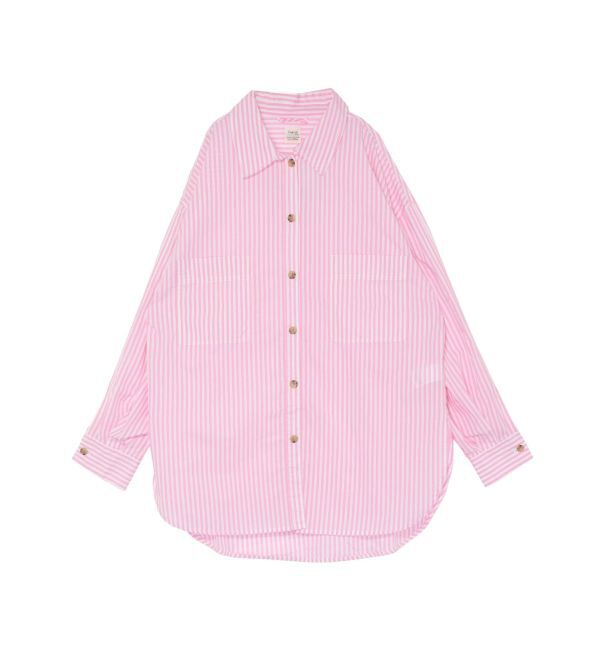 Ungrid「ストライプルーズシャツ」|シャツ・ブラウス|
