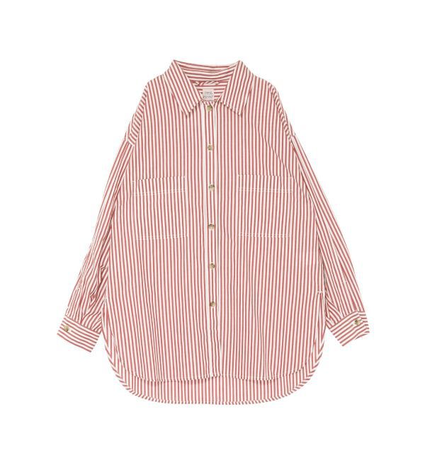 Ungrid「ストライプルーズシャツ」|シャツ・ブラウス|