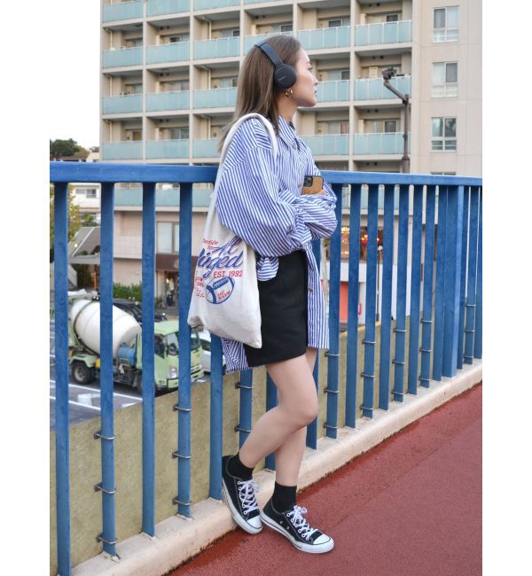 Ungrid「ストライプルーズシャツ」|シャツ・ブラウス|