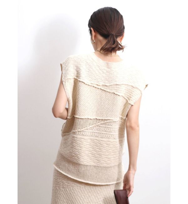 Ungrid「ジャカード編みニットベスト」|ニット・セーター|
