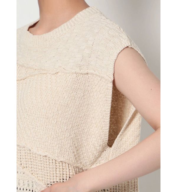Ungrid「ジャカード編みニットベスト」|ニット・セーター|