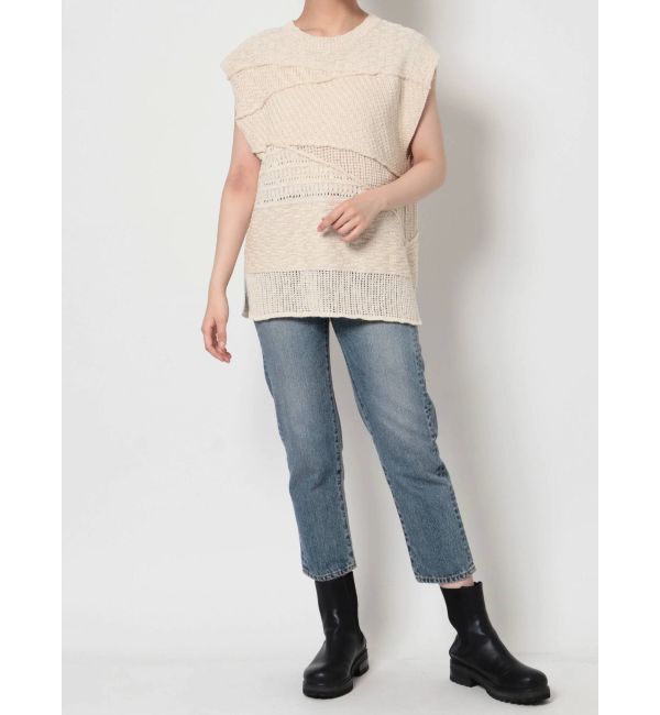 Ungrid「ジャカード編みニットベスト」|ニット・セーター|