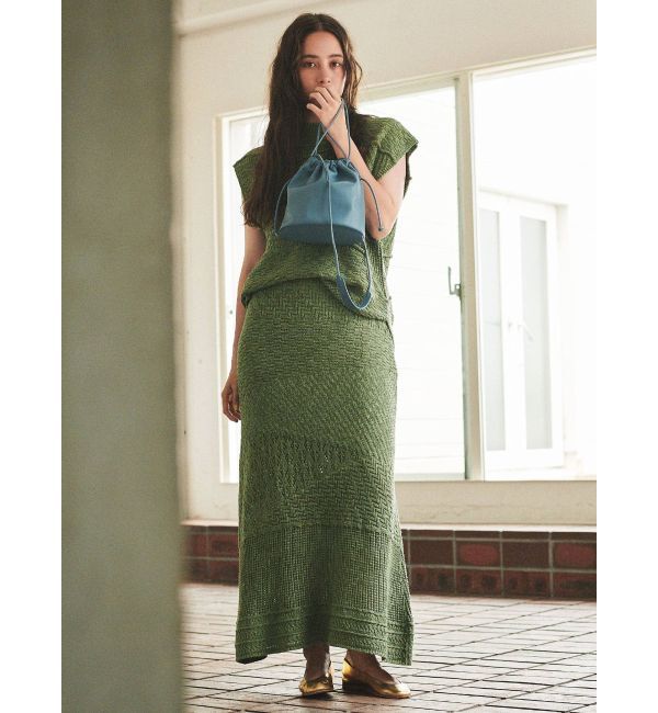 Ungrid「ジャカード編みニットベスト」|ニット・セーター|