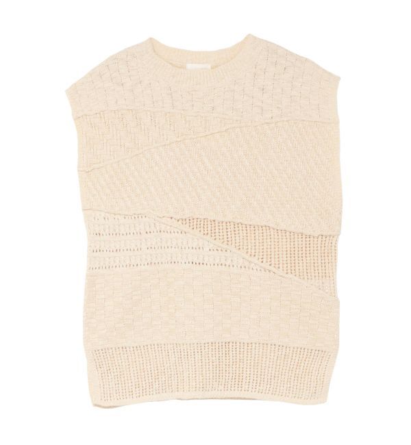 Ungrid「ジャカード編みニットベスト」|ニット・セーター|