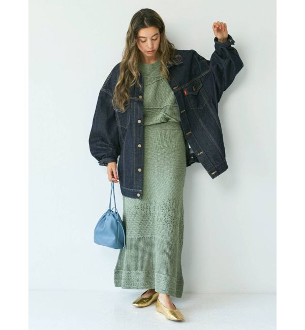 Ungrid「ジャカード編みニットベスト」|ニット・セーター|