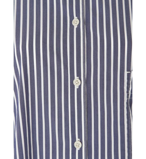 Ungrid「スリーブボリュームビッグストライプシャツ」|シャツ・ブラウス|