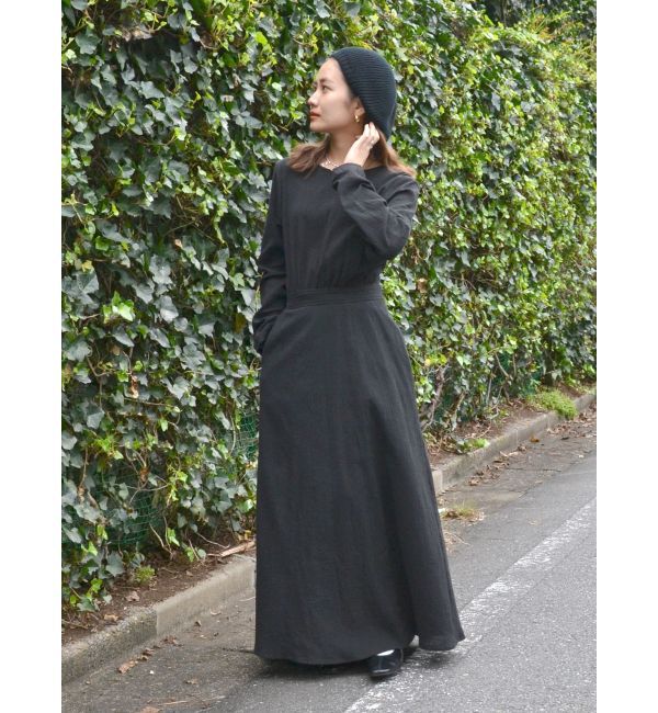 Ungrid「バックリボンフレアワンピース」|ワンピース|