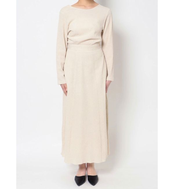 Ungrid「バックリボンフレアワンピース」|ワンピース|