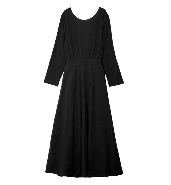 Ungrid「バックリボンフレアワンピース」|ワンピース|