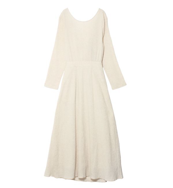 Ungrid「バックリボンフレアワンピース」|ワンピース|