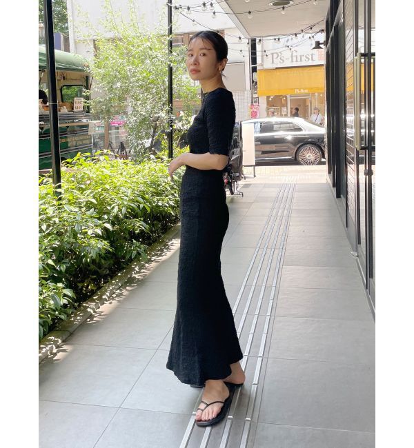 Ungrid「カットジャカードフィットスカート」|スカート|