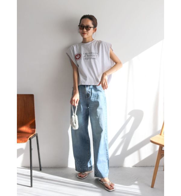 Ungrid「スクエアトゥフェイクレザーサンダル」|その他|