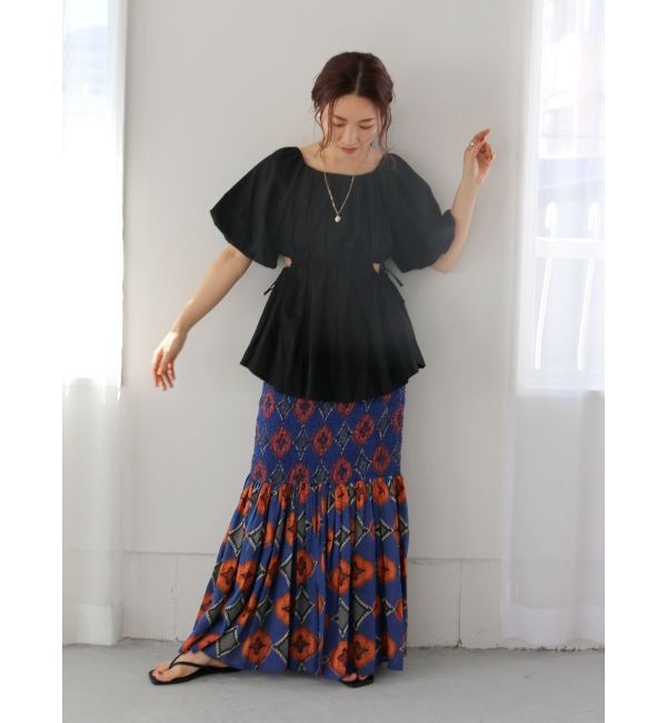 Ungrid「スクエアトゥフェイクレザーサンダル」|その他|