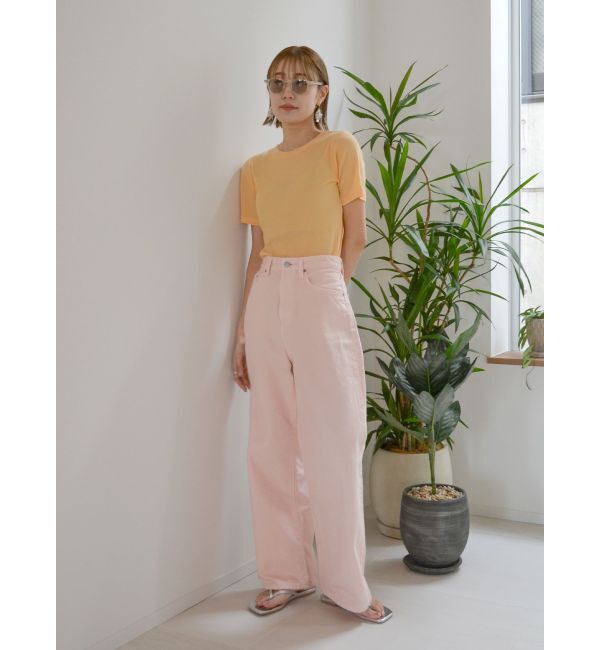 Ungrid「シアーフィットTee」|Tシャツ・カットソー|