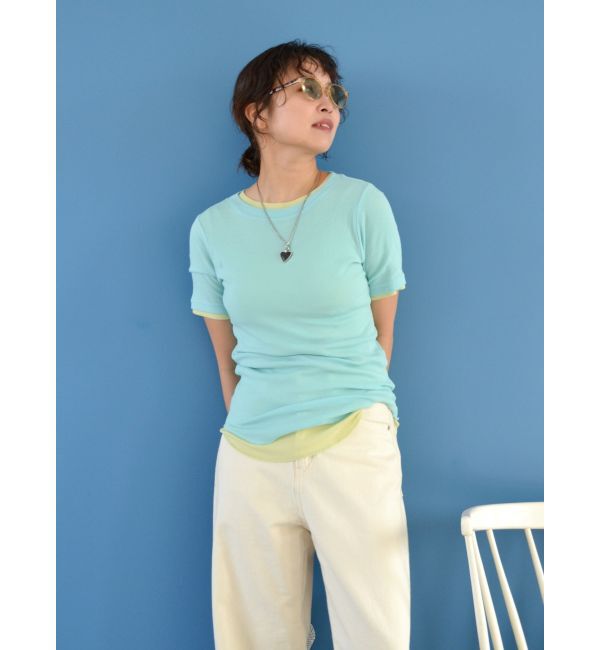 Ungrid「シアーフィットTee」|Tシャツ・カットソー|