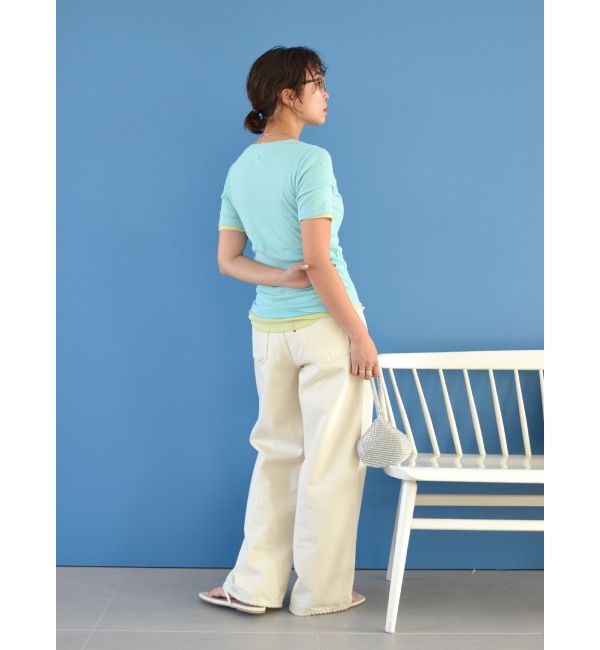 Ungrid「シアーフィットTee」|Tシャツ・カットソー|