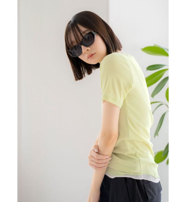 Ungrid「シアーフィットTee」|Tシャツ・カットソー|