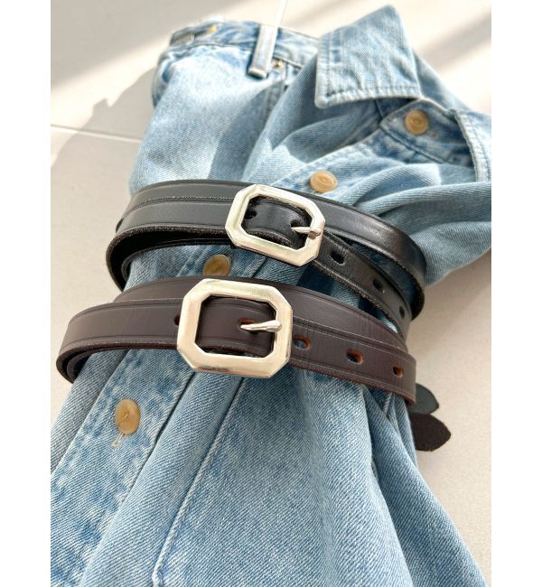 Ungrid「レザーロングベルト」|ベルト|