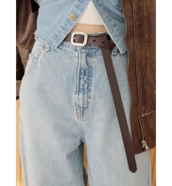 Ungrid「レザーロングベルト」|ベルト|