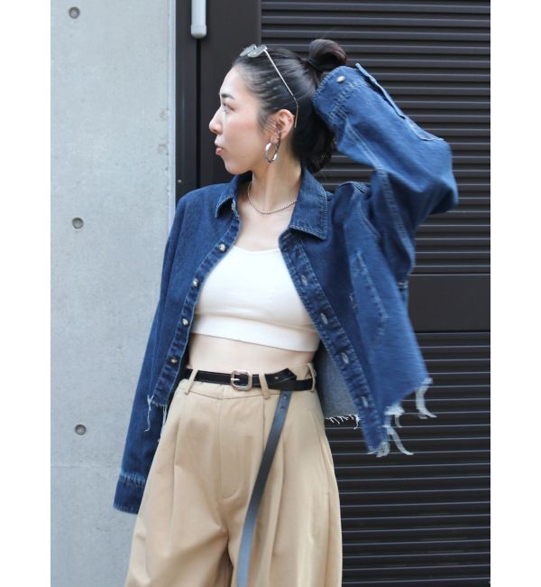 Ungrid「レザーロングベルト」|ベルト|