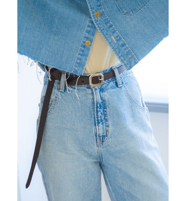 Ungrid「レザーロングベルト」|ベルト|