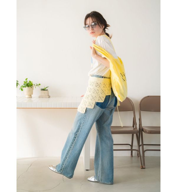 Ungrid「CREST CURLロゴTee」|Tシャツ・カットソー|