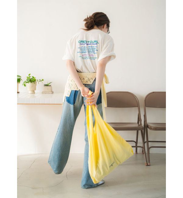 Ungrid「CREST CURLロゴTee」|Tシャツ・カットソー|