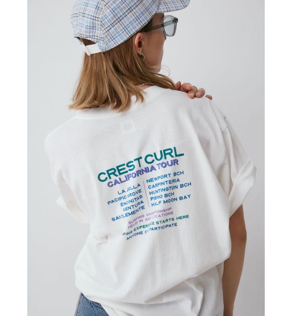Ungrid「CREST CURLロゴTee」|Tシャツ・カットソー|