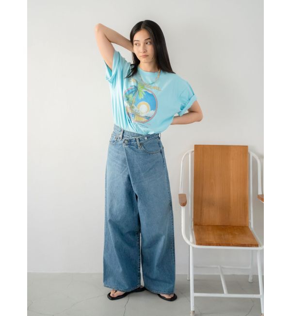 Ungrid「CREST CURLロゴTee」|Tシャツ・カットソー|