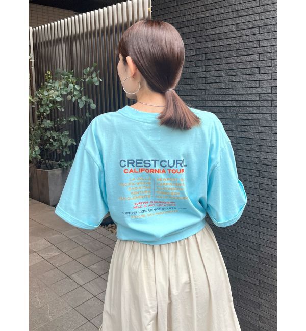Ungrid「CREST CURLロゴTee」|Tシャツ・カットソー|