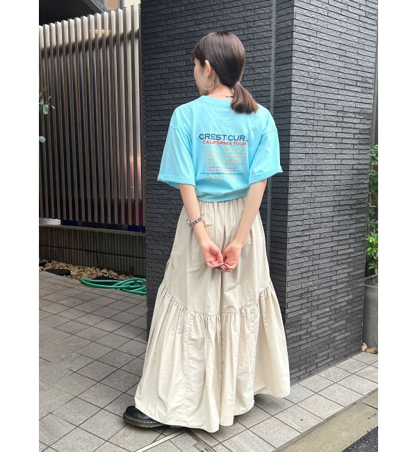 Ungrid「CREST CURLロゴTee」|Tシャツ・カットソー|