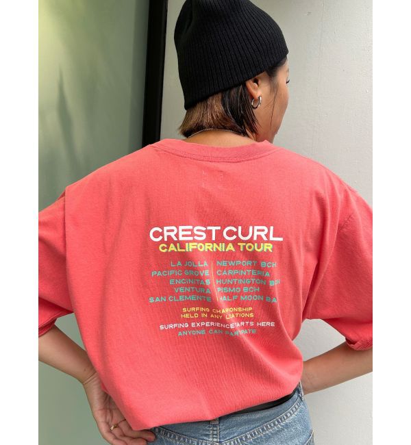 Ungrid「CREST CURLロゴTee」|Tシャツ・カットソー|