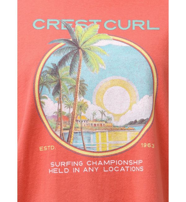 Ungrid「CREST CURLロゴTee」|Tシャツ・カットソー|