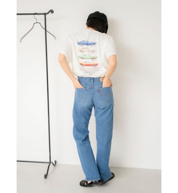 Ungrid「ライトオンスストレートデニム」|デニム|