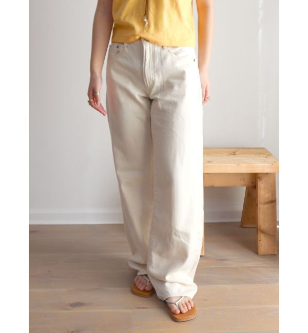 Ungrid「ライトオンスストレートデニム」|デニム|