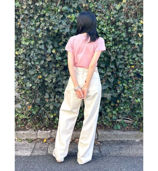 Ungrid「ライトオンスストレートデニム」|デニム|