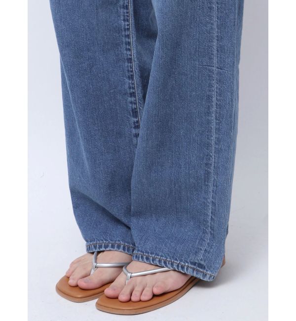 Ungrid「ライトオンスストレートデニム」|デニム|