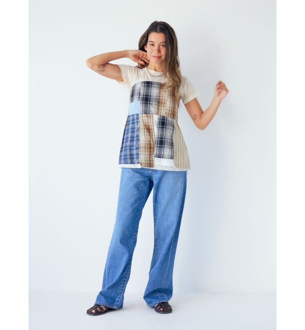 Ungrid「ライトオンスストレートデニム」|デニム|