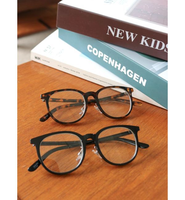 Ungrid「スクエアフレーム伊達メガネ」|メガネ|