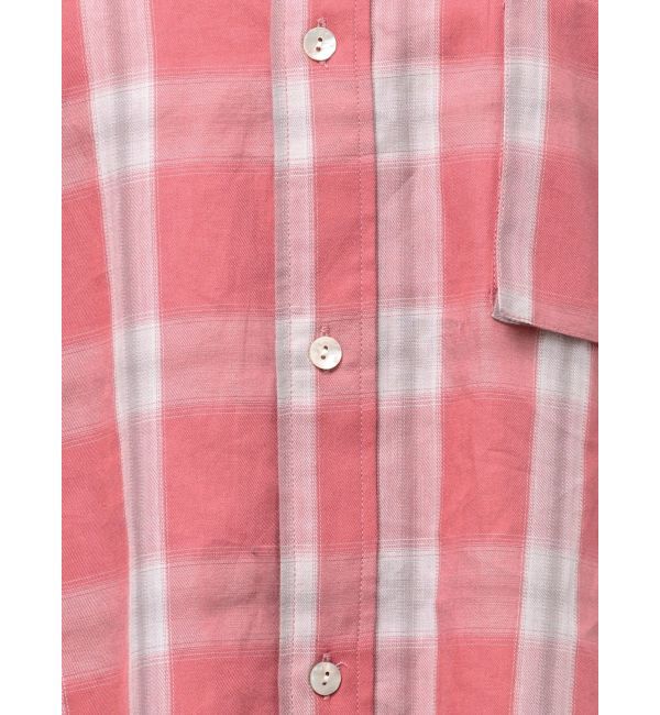 Ungrid「カットオフデザインチェックルーズシャツ」|シャツ・ブラウス|