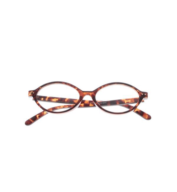 Ungrid「オーバル伊達メガネ」|メガネ|