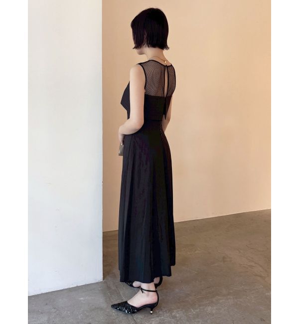 LAGUNAMOON「LADYメッシュドッキングベアドレス」|ドレス|