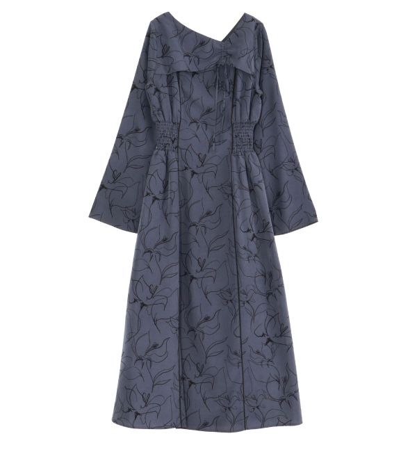 LAGUNAMOON「ドローイングフラワーワンピース」|ワンピース|