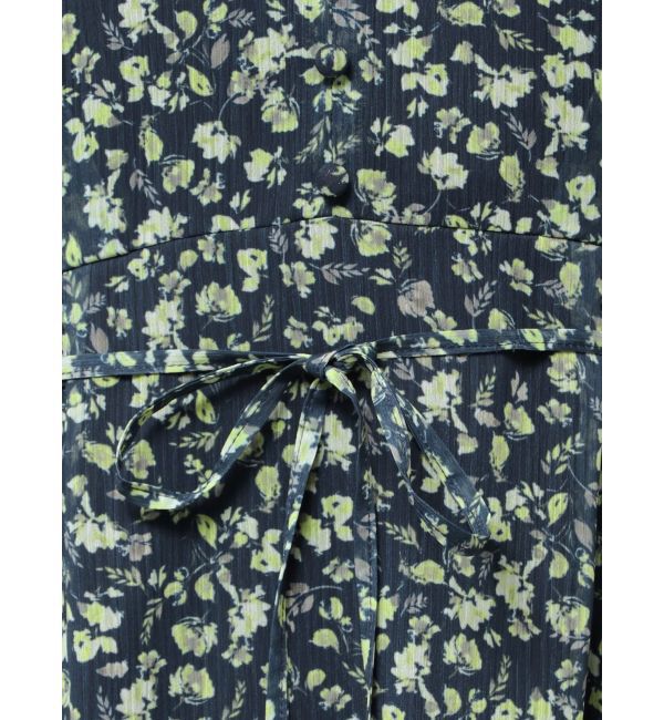 LAGUNAMOON「スモールフラワーパターンVネックワンピース」|ワンピース|