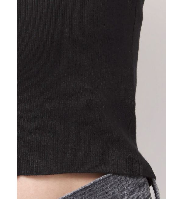 EVRIS「ワンポイントビジューチェーンニットトップス」|ニット・セーター|