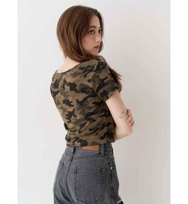 EVRIS「SUNNYショートTシャツ」|Tシャツ・カットソー|