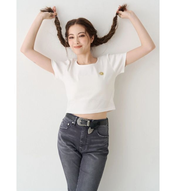 EVRIS「SUNNYショートTシャツ」|Tシャツ・カットソー|