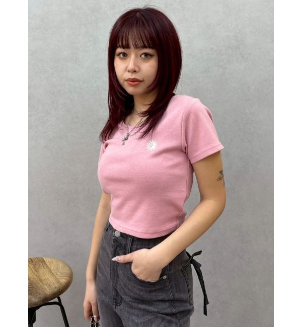 EVRIS「SUNNYショートTシャツ」|Tシャツ・カットソー|