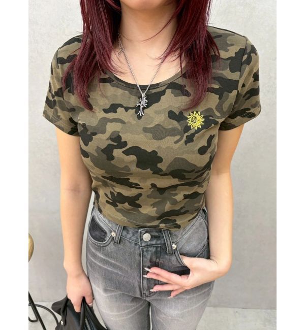 EVRIS「SUNNYショートTシャツ」|Tシャツ・カットソー|