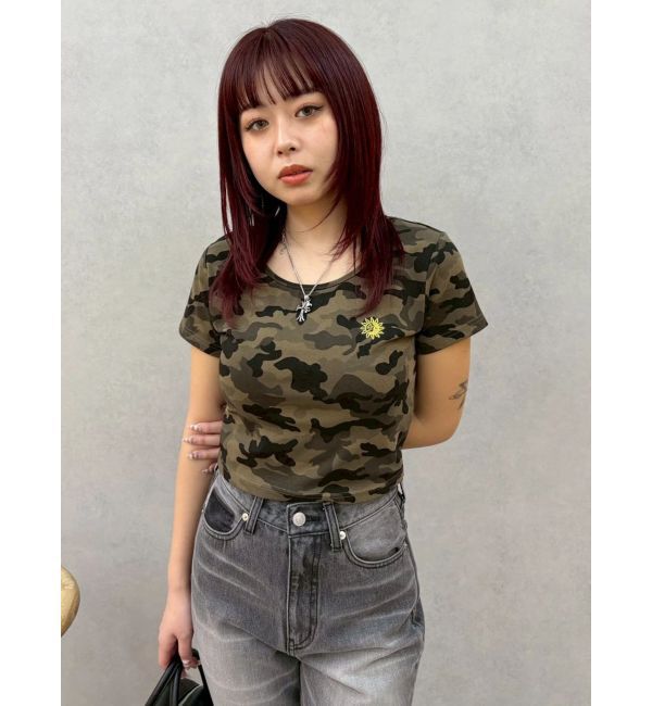 EVRIS「SUNNYショートTシャツ」|Tシャツ・カットソー|